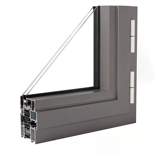 Προφίλ αλουμινίου Thermal Fill &amp; Debridge για παράθυρα και πόρτες
