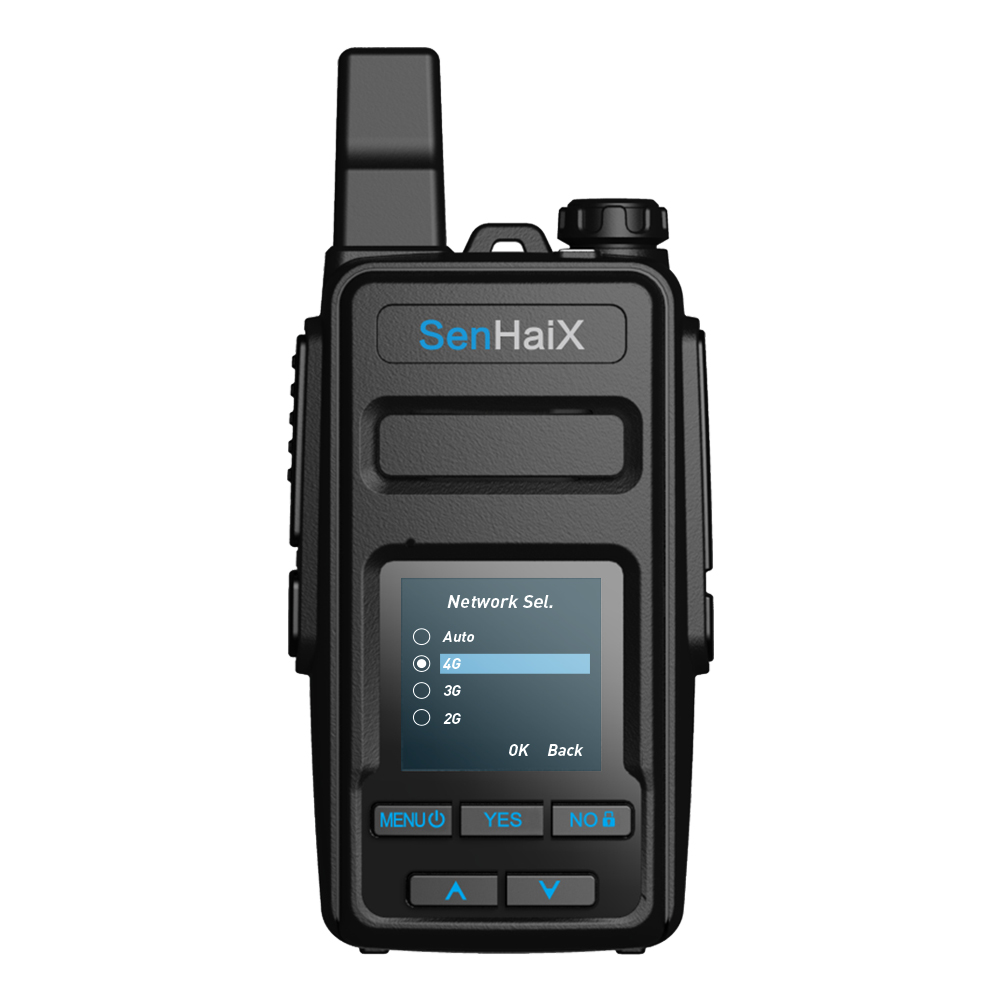 Ραδιόφωνο διπλής κατεύθυνσης 4G PoC με εντοπισμό θέσης GPS
