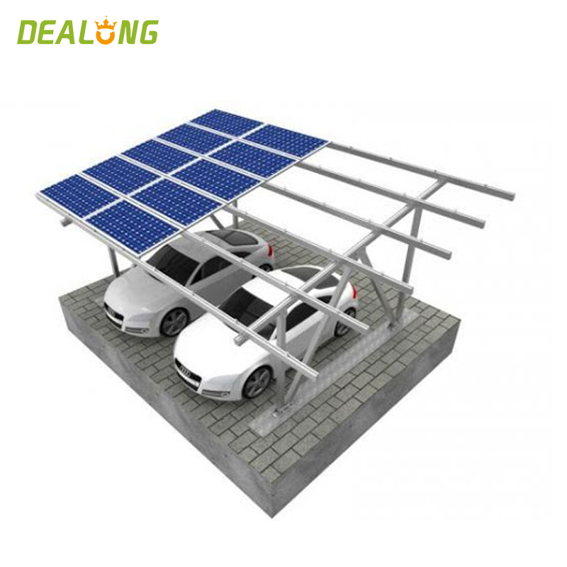 Μονό ηλιακό πάνελ Τοποθέτηση Δομή Carport
