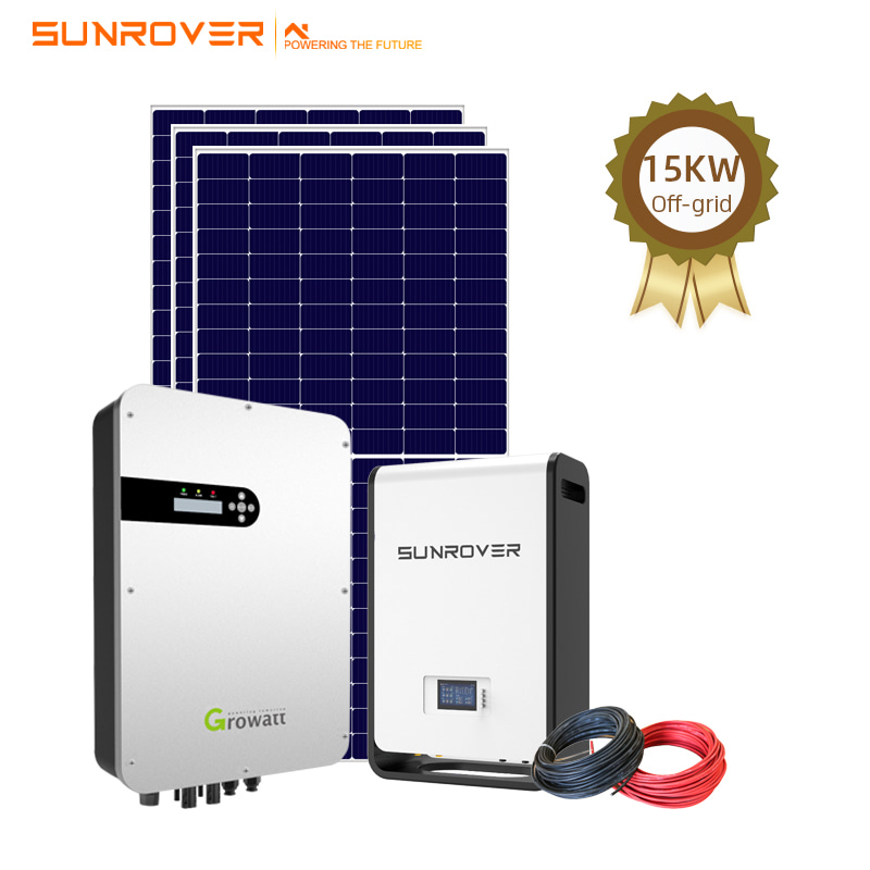 Σύστημα ηλιακής ενέργειας εκτός δικτύου υψηλής απόδοσης 15KW
