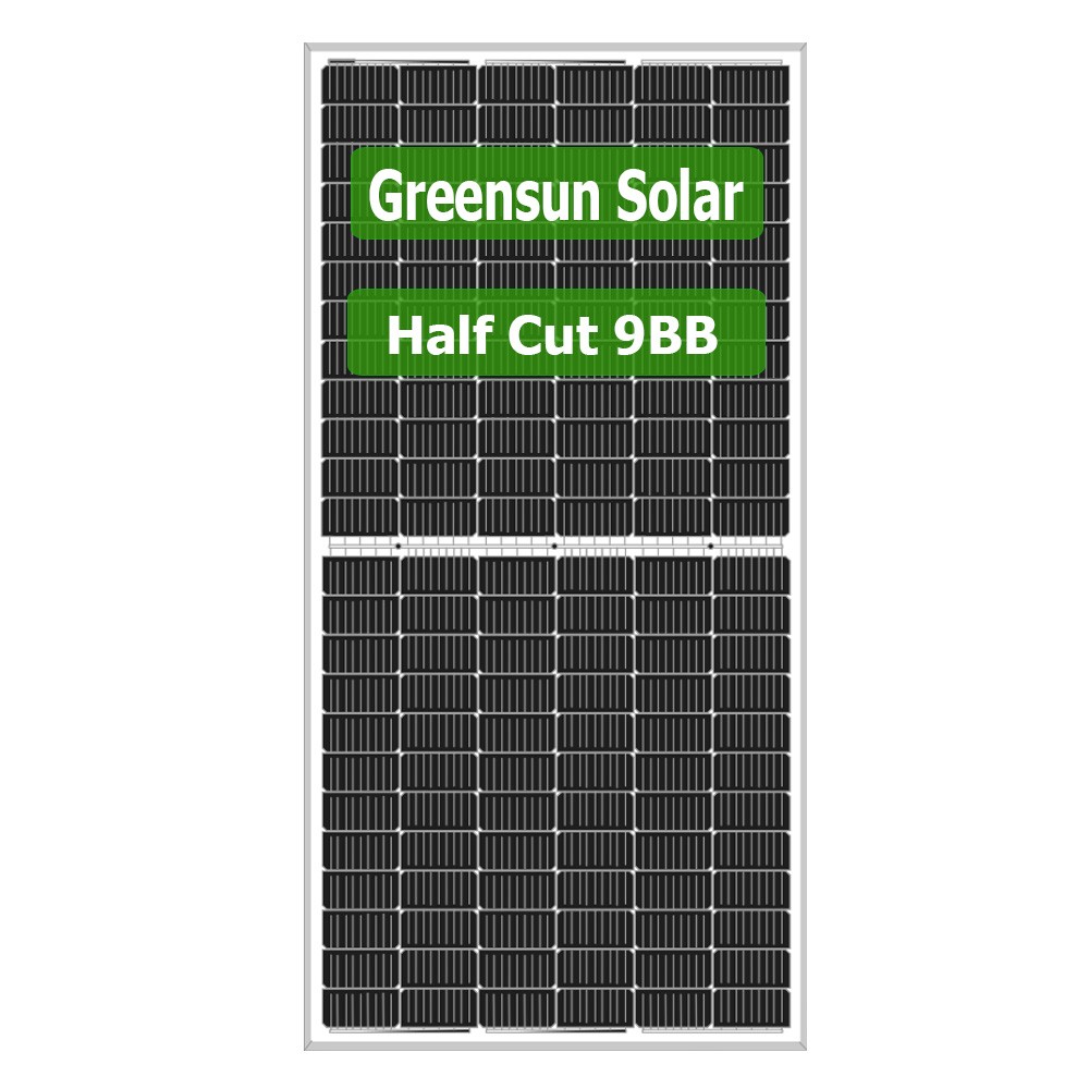 Ηλιακά πάνελ 9BB Half Cut 420W 430W 440W 450W Solar Modules 144cells Monocrystalline
