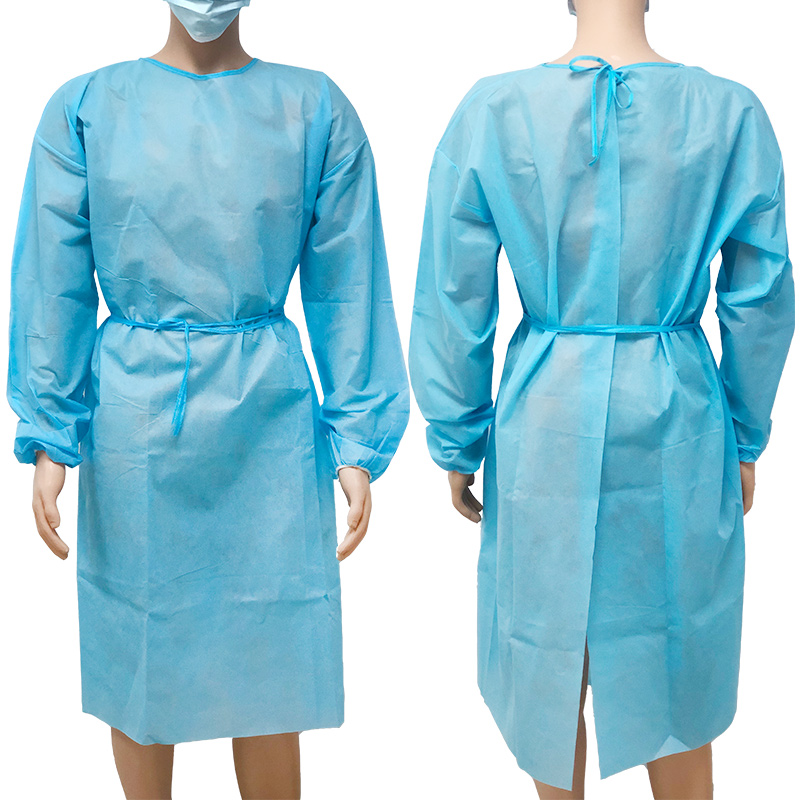 
      Ιατρικά ρούχα μη υφασμένα ή ρόμπα απομόνωσης SMS PP PE
     </font></font>