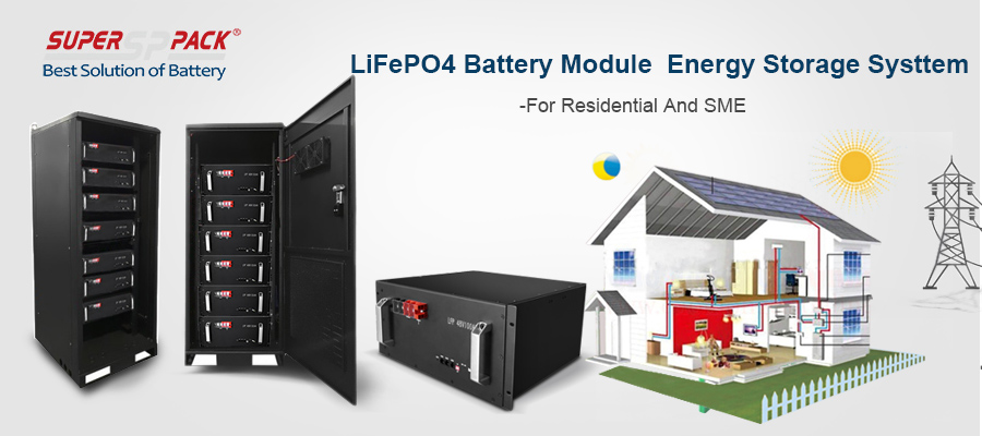 Σύστημα αποθήκευσης ενέργειας LiFePO4 Battery Module