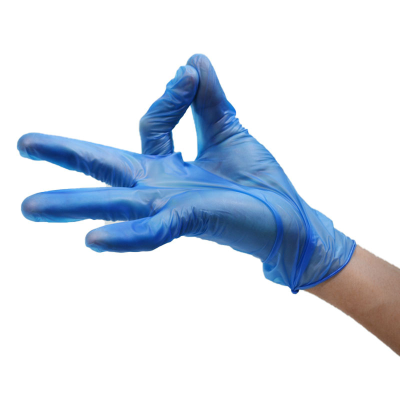 
      Μπλε βινυλικά γάντια σε σκόνη
     </font></font>