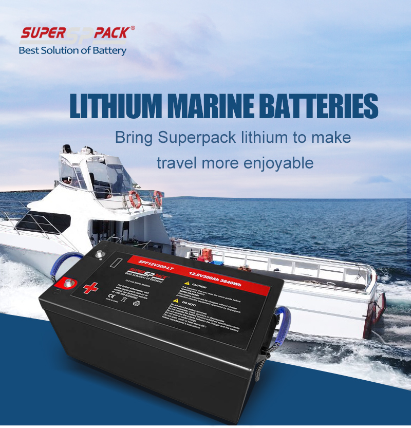 Superpack 12v200Ah μπαταρίες λιθίου LiFePO4 βαθύ κύκλου για πλοία