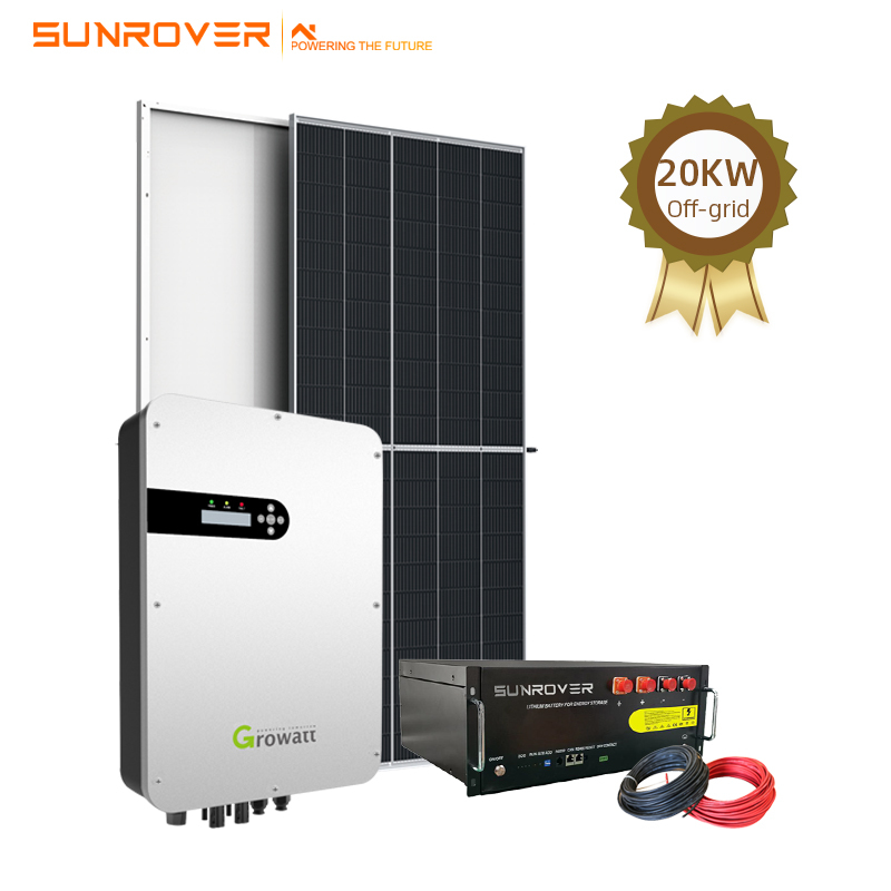 Υψηλής ποιότητας ηλιακά συστήματα 20KW Off the Grid House
