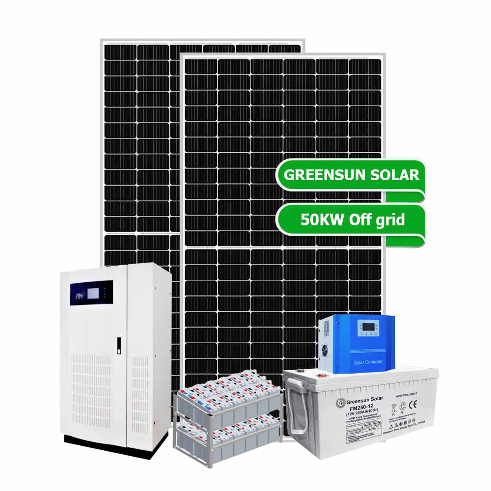Συστήματα ηλιακής ενέργειας εκτός δικτύου 40KW 50KW 60KW 70KW 80KW Μπαταρία Αποθήκευση ενέργειας Συστήματα ηλιακής ενέργειας με μπαταρία λιθίου
