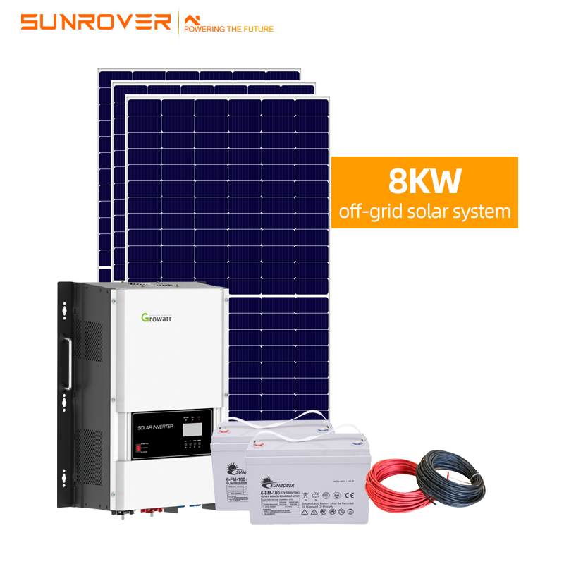 Hot Sale 8KW Off Grid Complete Solar System
