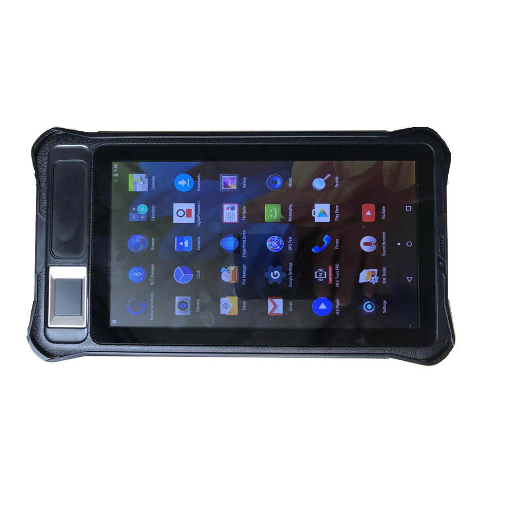 Το φθηνότερο 7 ιντσών 3G Android Biometric Fingerprint Thumb Tablet Time Attendance Collector System
