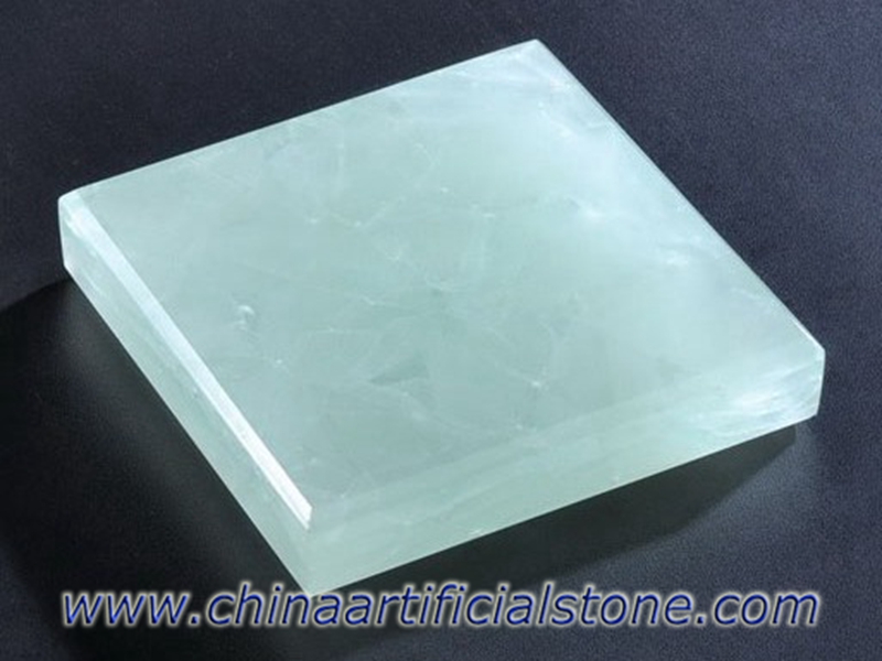 Ice Green Jade Glass2 Πλάκες από ανακυκλωμένο γυαλί

