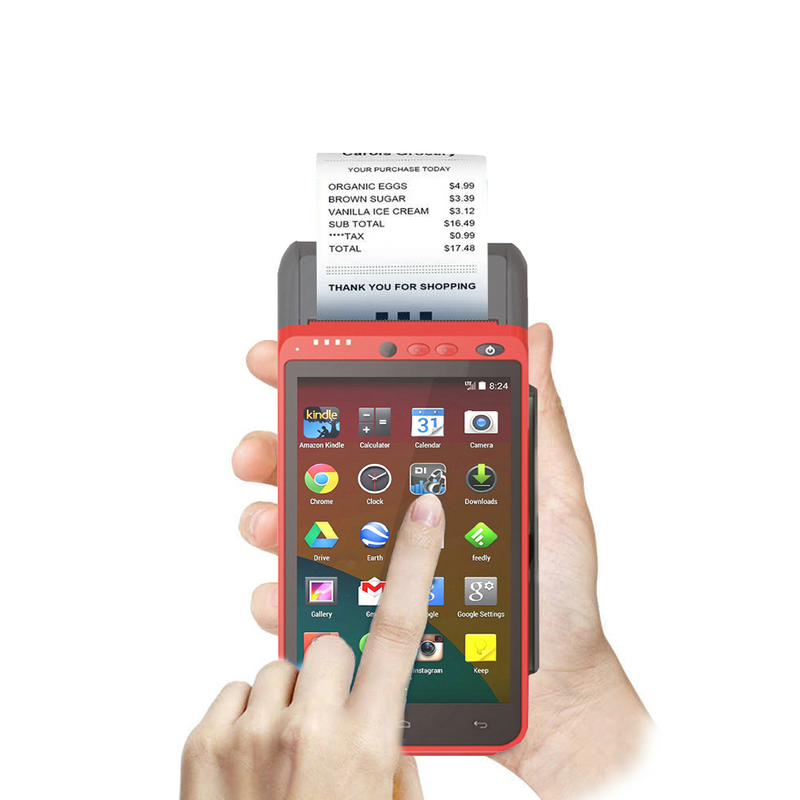 Χειρός Smart Paytm Card Machine Τερματικό πληρωμής Android Pos
