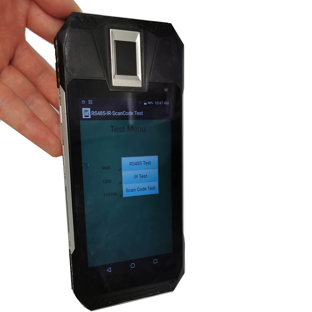Ανθεκτικός μετρητής Android PDA ανάγνωσης