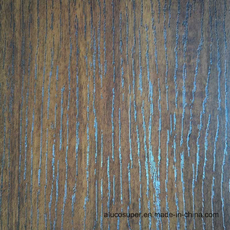Ελασματοποιημένος χάλυβας με κόκκους ξύλου ή πηνίο / φύλλο αλουμινίου
