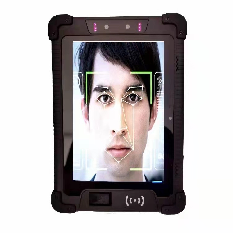 Διπλό USB 4G Android Biometric Facial Fingerprint Time Attendance Tablet με RS232 και RJ45
