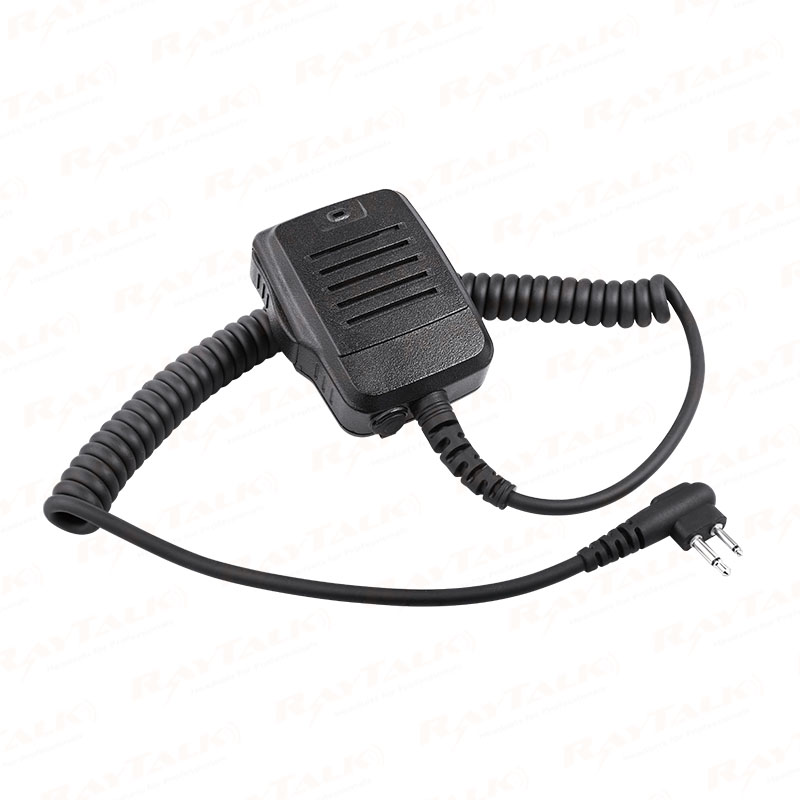 RSM-500 Heavy Duty Τηλεχειριστήριο χειρός ηχείο Μικρόφωνο walkie talkie μικρόφωνο ώμου για δημόσιο υπάλληλο
