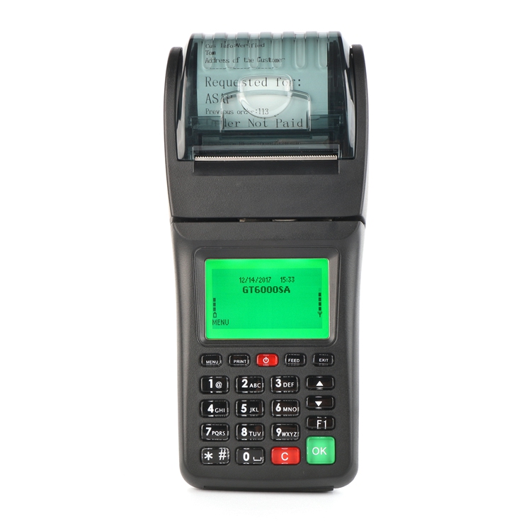 Mobile POS με συσκευές ανάγνωσης καρτών για προπληρωμένη κατανομή προμηθευτών
