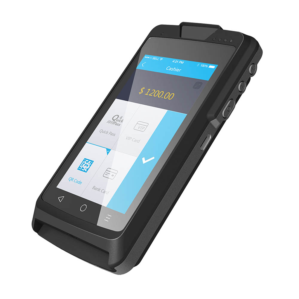 Το πιο φορητό Financial 4G Paypass Paywave PCI PTS Android EFT Smart POS
