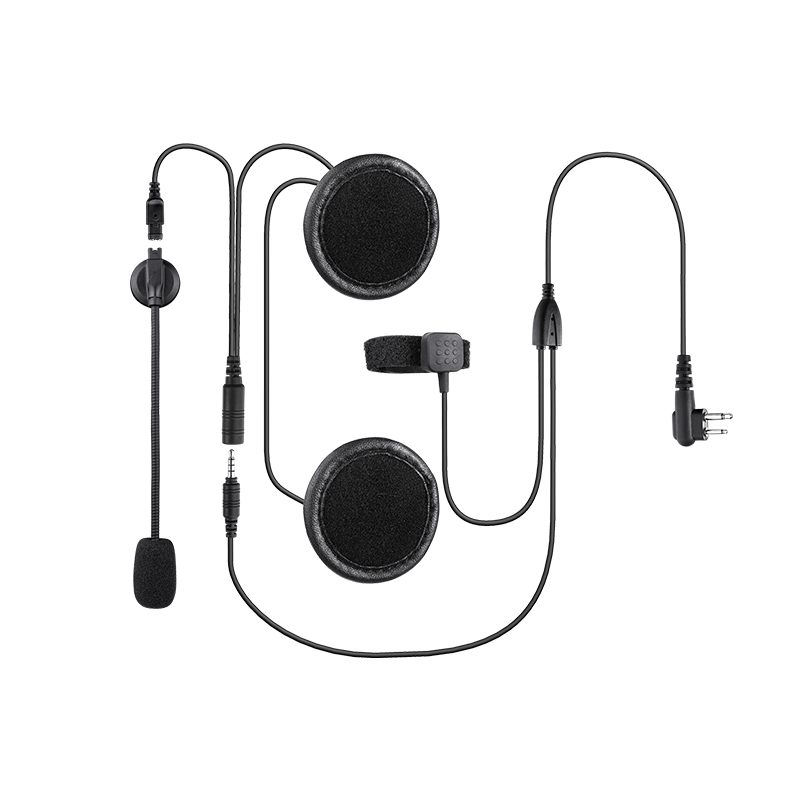 RHEL-08 Ακουστικά για κράνος Walkie Talkie Μοτοσικλέτας ανοιχτής όψης
