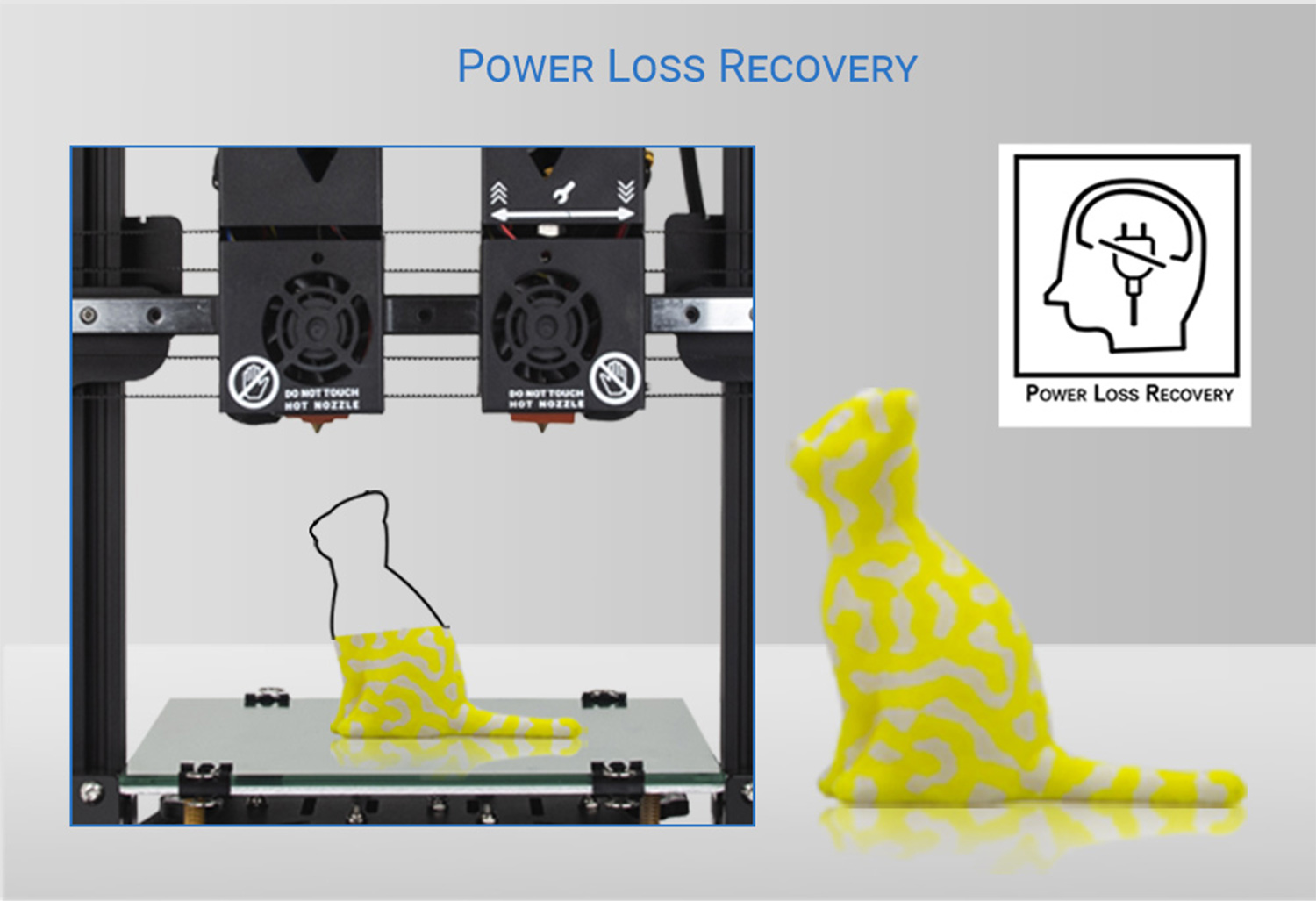 TENLOG Hands 2 3D Printer Revocery Loss Power