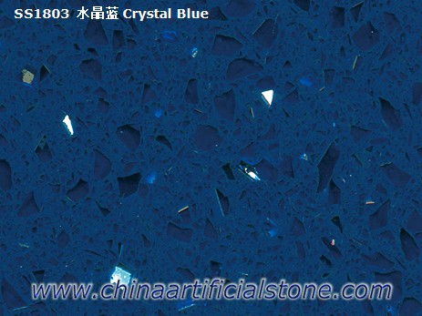 Σκούρο Κρυστάλλινο Μπλε Stellar Blue Starlight Blue Quartz Stone
