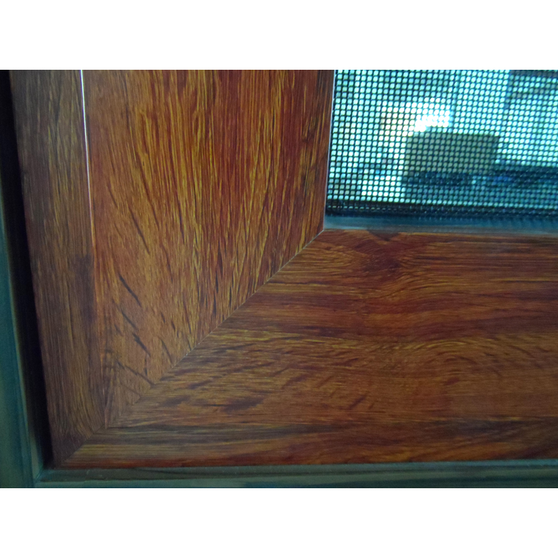 Μπροστινή εξωτερική πόρτα από μασίφ γυαλί αλουμινίου συρόμενη
