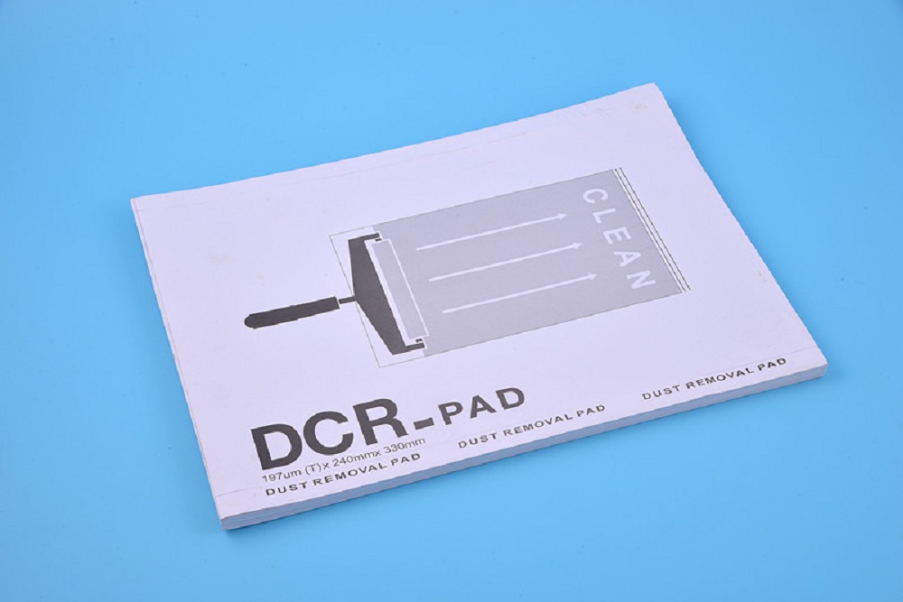 Cleanroom 50 φύλλα Απομάκρυνση σκόνης DCR Sticky Paper Pad Pad