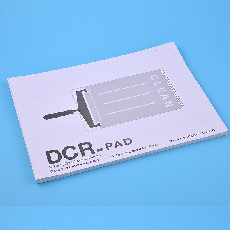 Κολλητικό χαρτί DCR για αφαίρεση σκόνης Cleanroom

