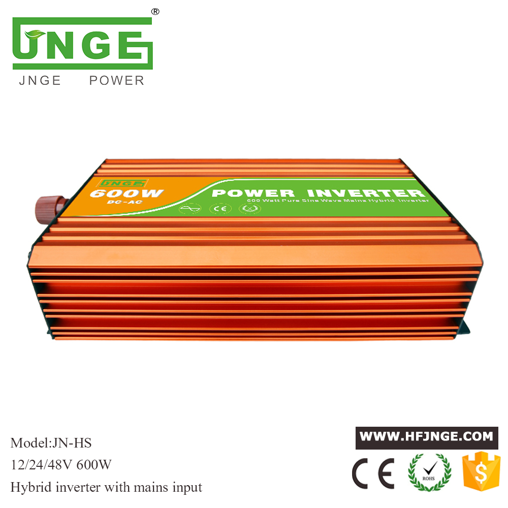 JN-HS 600W Pure Sine Wave Hybrid power inverter
