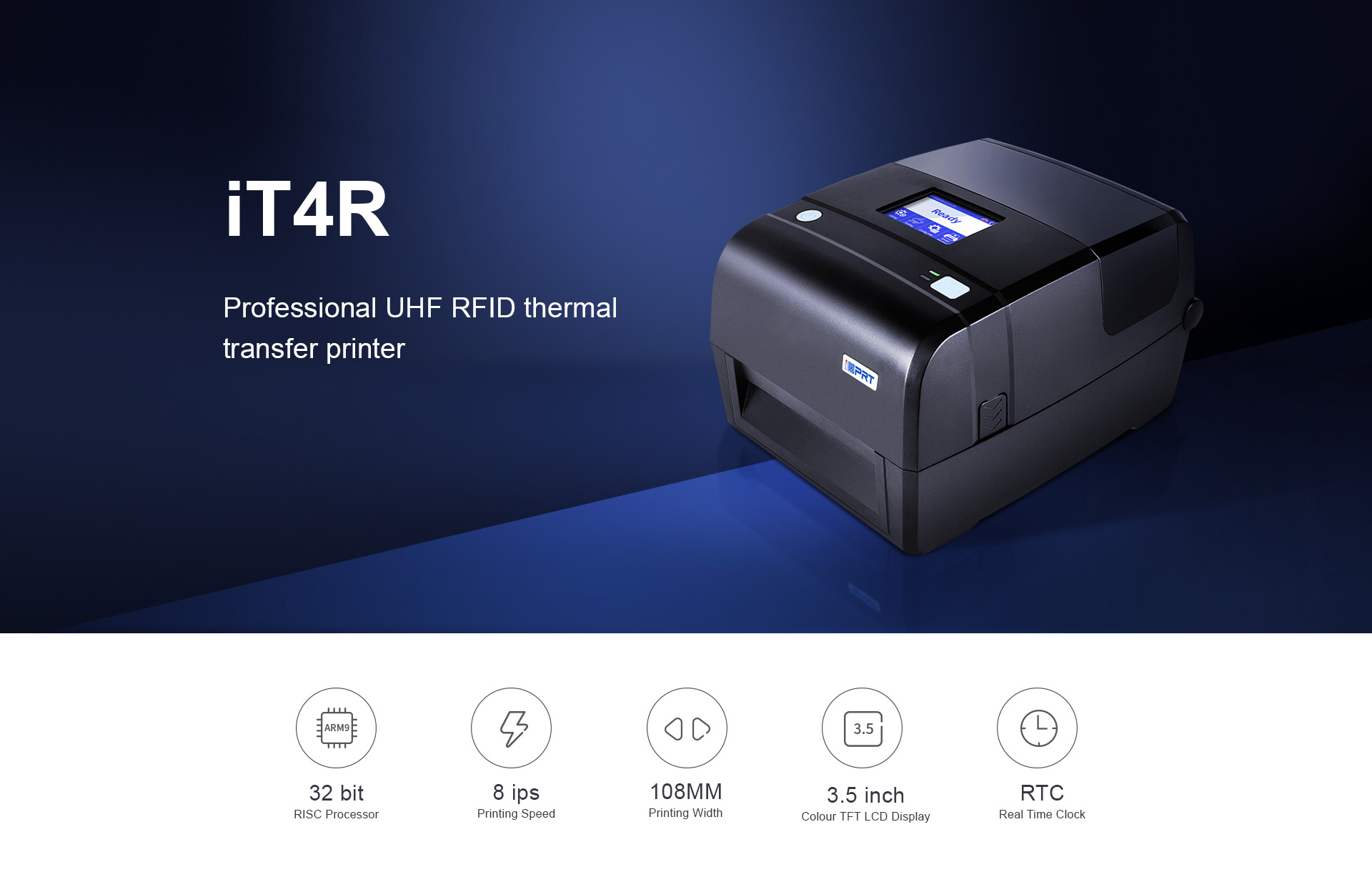 Εκτυπωτής barcode iT4R-RFID