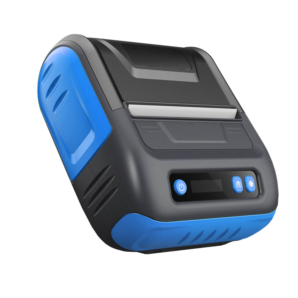 Ανθεκτικός εκτυπωτής αποδείξεων θερμικής μεταφοράς Bluetooth 80mm 3 ιντσών με μέγεθος τσέπης
