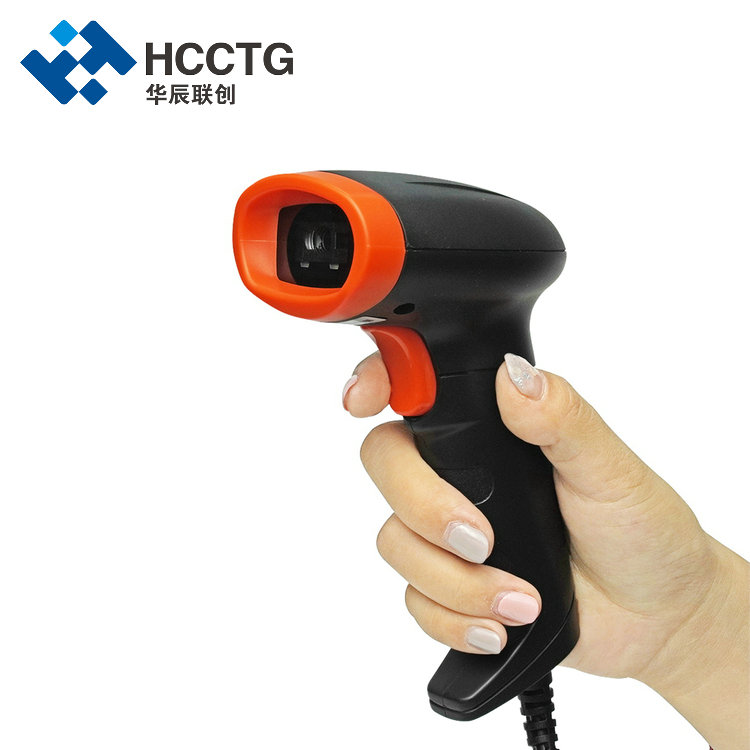 Χειρός ενσύρματο USB/RS232 2D Barcode Scanner για κινητό τηλέφωνο HS-6603B
