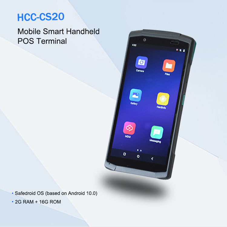 Αυτόματος σαρωτής barcode 4G 5,7 ιντσών Τερματικό Android POS με NFC HCC-CS20
