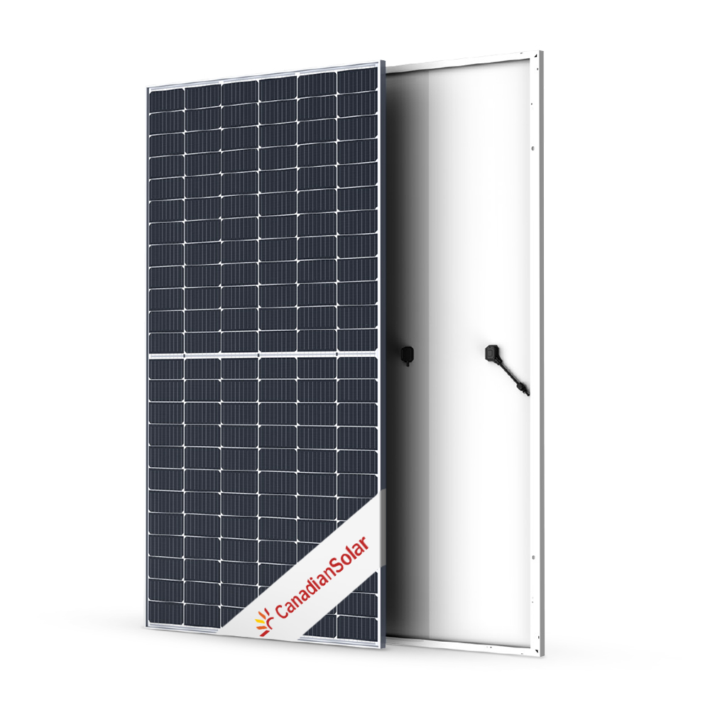 525-545W Canadian Tier 1 Mono Solar Panel HiKu 6 BiKu 6 144cells Half Cut PV Module
