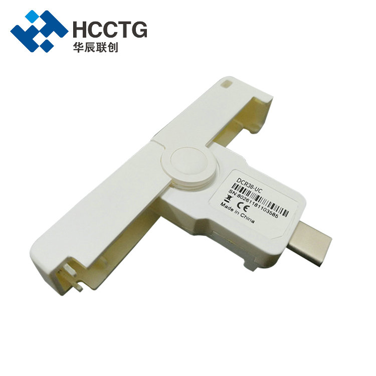 Αναστρέψιμη υποδοχή USB Τύπου C Επαφής Αναγνώστης έξυπνης κάρτας DCR38-UC
