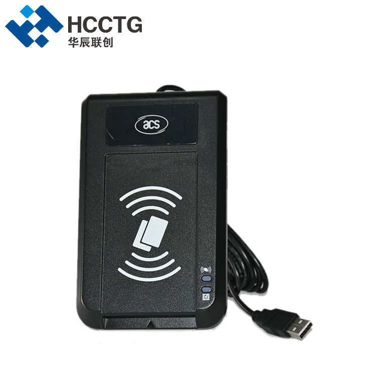 Συσκευή ανάγνωσης έξυπνων καρτών διπλής διεπαφής συμβατή με USB χωρίς επαφή υπολογιστή/SC ACR1281U-K1
