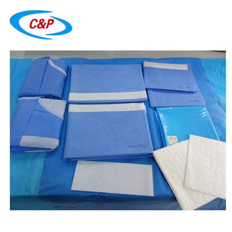 Factory Supply Medical Sterile Universal Surgical Drape Packs
