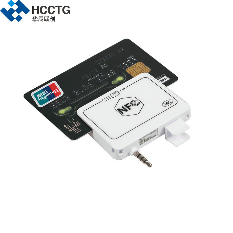 Φορητή συσκευή ανάγνωσης καρτών έξυπνης επαφής/χωρίς επικοινωνία NFC Mobile Mate

