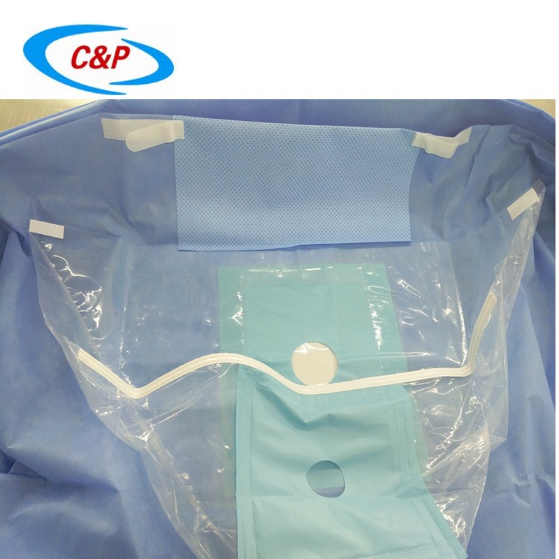 Αποστειρωμένο SMS Ορθοπεδικό Αρθροσκόπηση Γόνατος Χειρουργική κουρτίνα με κάλυμμα περιβραχιόνιου
