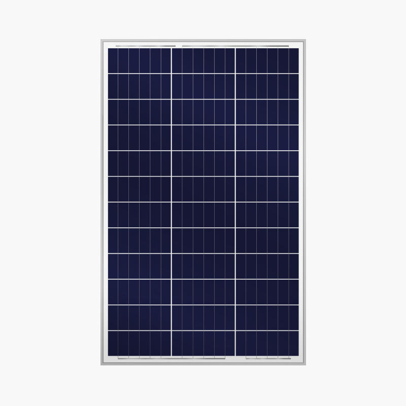 Πολυ ηλιακή φωτοβολταϊκή μονάδα 10-50W με ασημί πλαίσιο αλουμινίου

