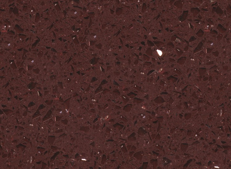 RSC1816 Crystal Dark Red Surface Quartz
