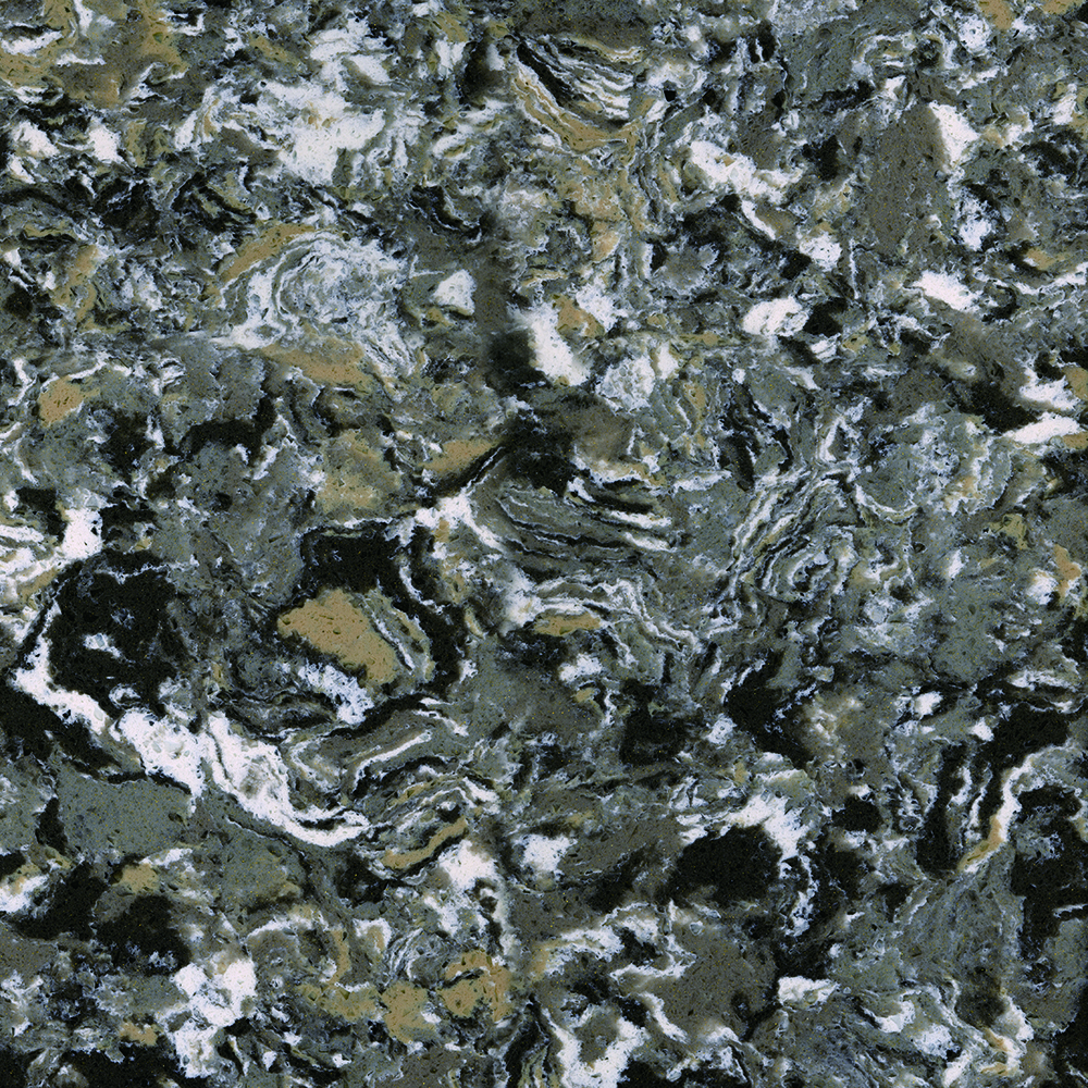RSC6307 Πολύχρωμη γκρι πέτρα χαλαζία
