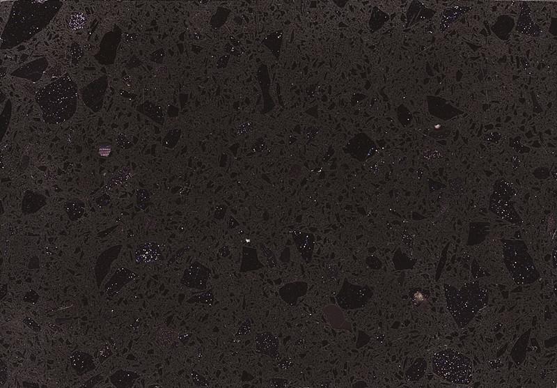 RSC7015 τεχνητή γυαλισμένη πέτρα από μαύρο χαλαζία Paris
