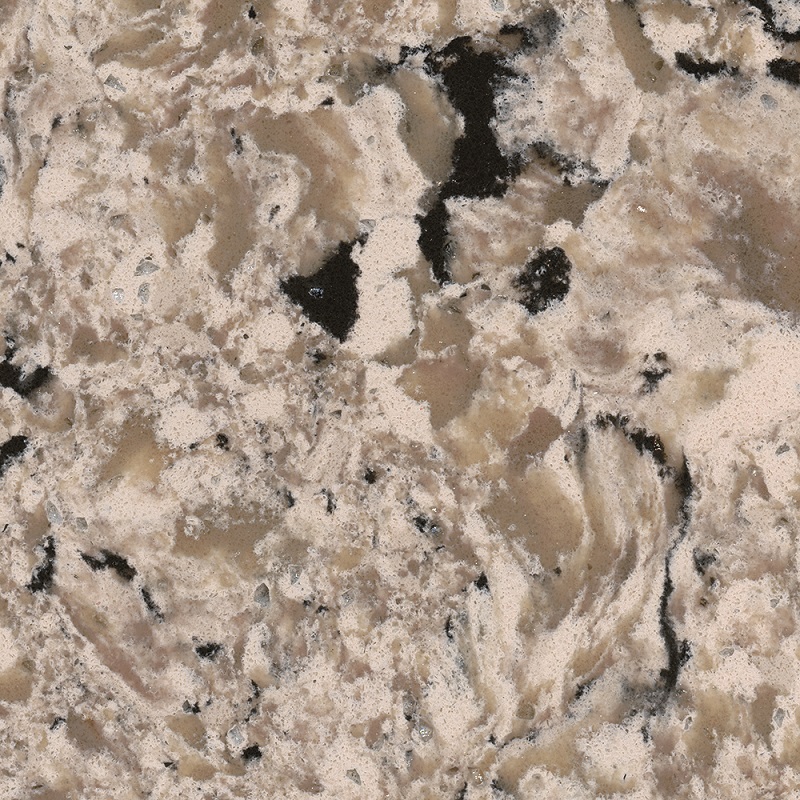 RSC-C004 Γυαλισμένα πλακάκια χαλαζία Aries τεχνητή πέτρα
