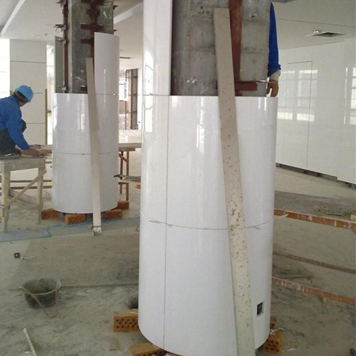 Προμηθευτής Arch Design Nanoglass Material for Pillar Cladding Tiles Κίνα
