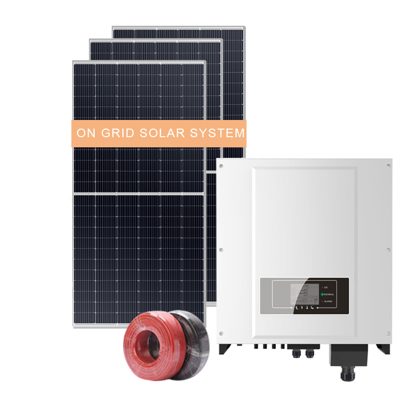 10KW -15KW Εμπορική ή οικιακή χρήση σε ηλιακό σύστημα δικτύου
