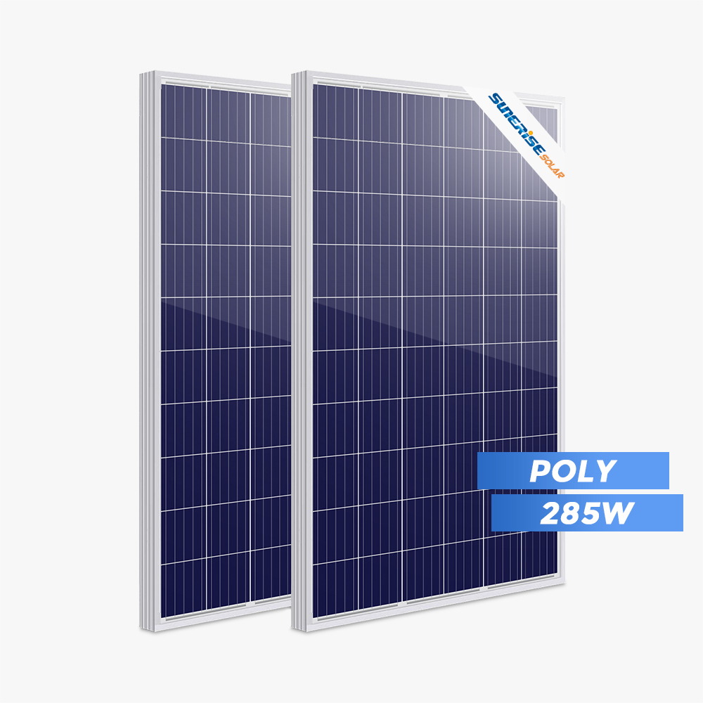 Τιμή ηλιακού πάνελ υψηλής απόδοσης πολυκρυσταλλικό 285 Watt
