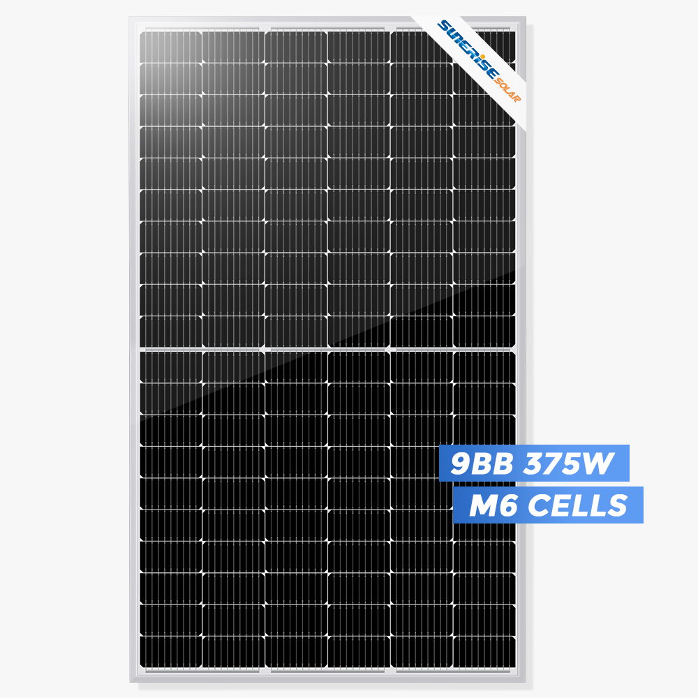 High Efficiency Half cell Mono 375 Watt Solar Panel Τιμή
