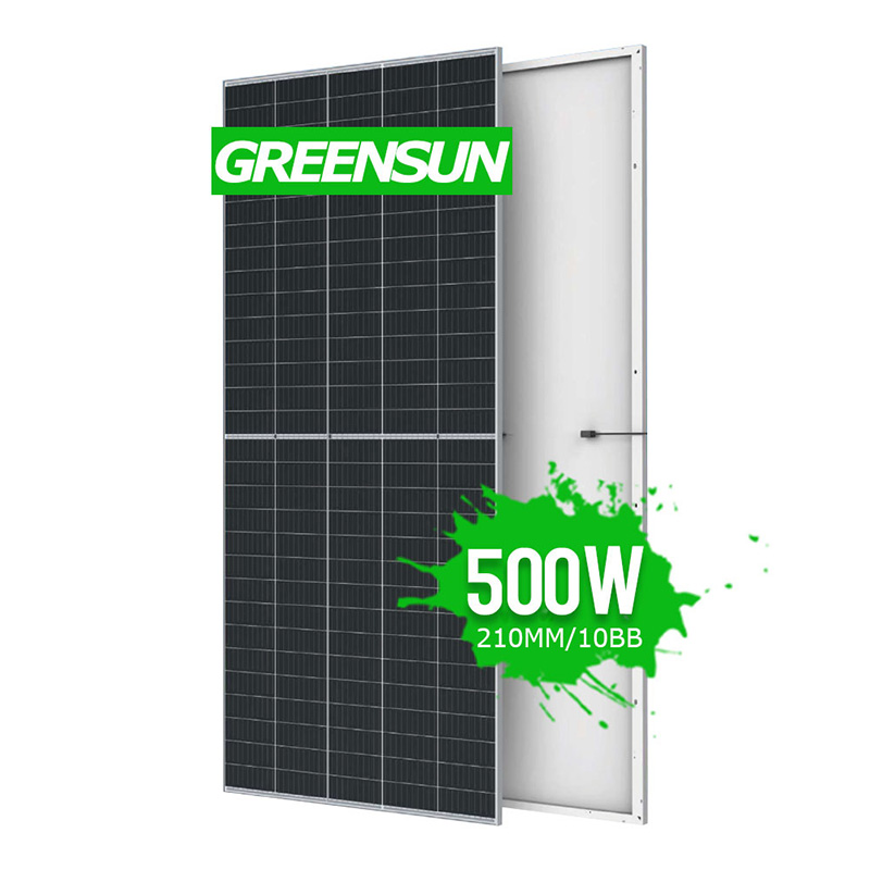 Φ/Β μονάδα 210mm PERC Mono 500W 510W 520W Solar Panels 500 Watt Solar Panel Τιμή στις Φιλιππίνες
