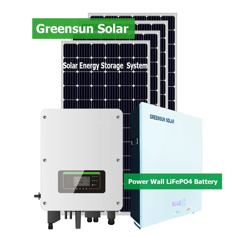 Hybrid Off Grid Φωτοβολταϊκή Ηλιακή Γεννήτρια 8KW 10KW 12KW 15KW με 20KWH 40KWH Deep Cycle Battery
