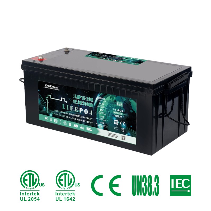 12,8V 200ah ιόντων λιθίου μπαταρίας Lead Acid Replacement LiFePO4 Battery Pack 32700 Electric Vehicle Battery
